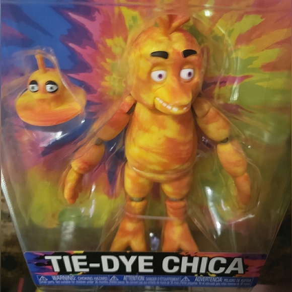 Five Nights at Freddy's Tie-dye Chica Funko Figure - Picture 2 of 4